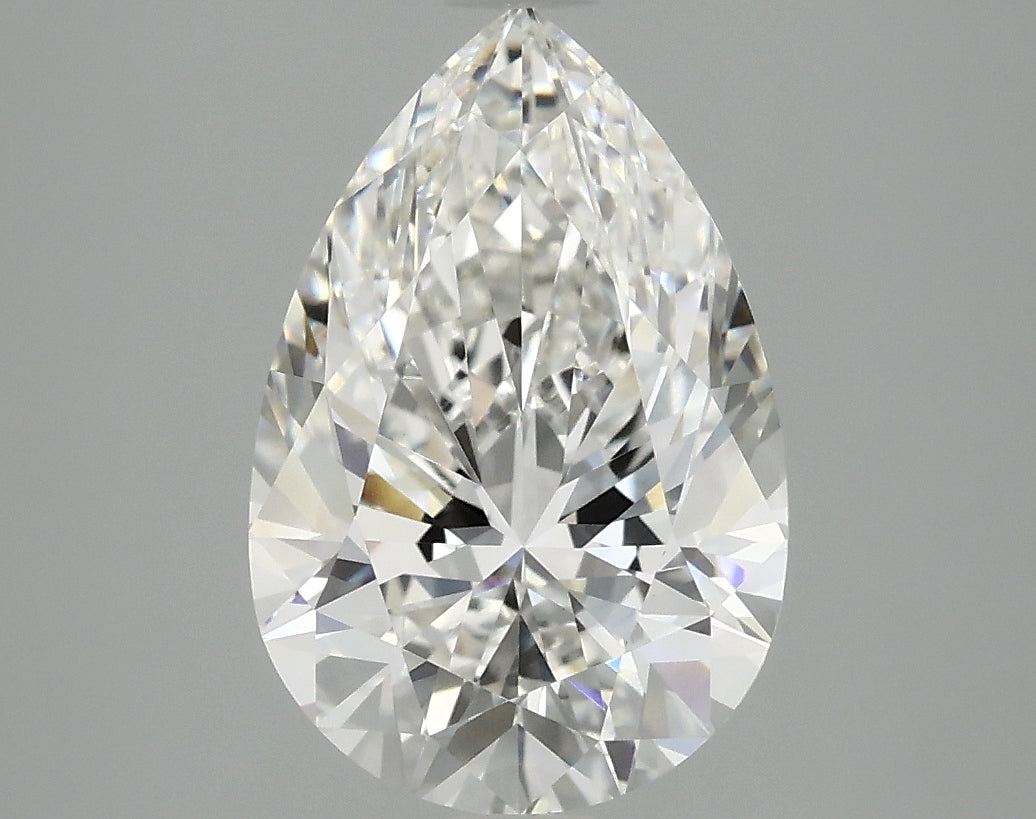 OROLEV Lab Grown Diamond Pear 3.08 Carats - Certification No.741566708