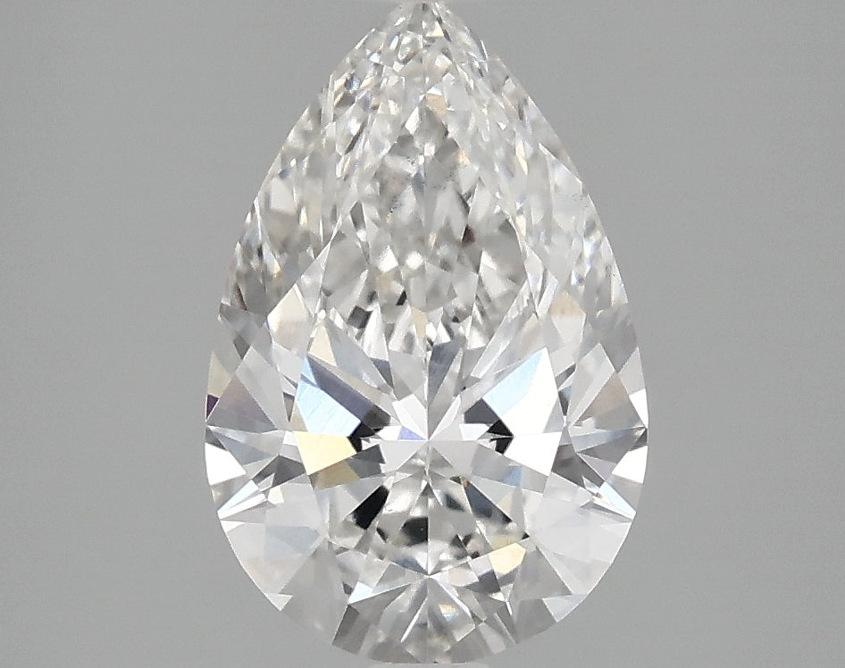 OROLEV Lab Grown Diamond Pear 2.04 Carats - Certification No.764651109