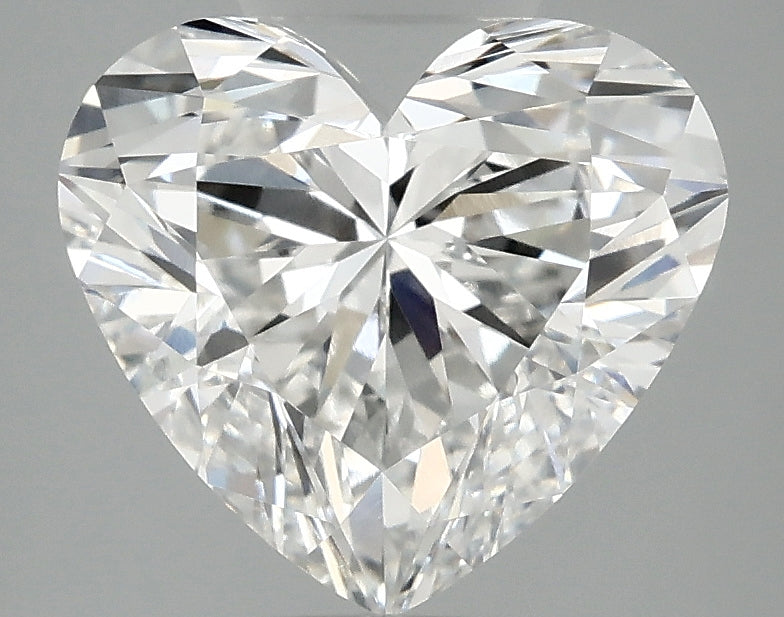 OROLEV Lab Grown Diamond Heart 3.03 Carats - Certification No.715502561