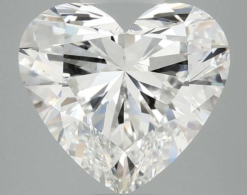 OROLEV Lab Grown Diamond Heart 4.07 Carats - Certification No.717517155