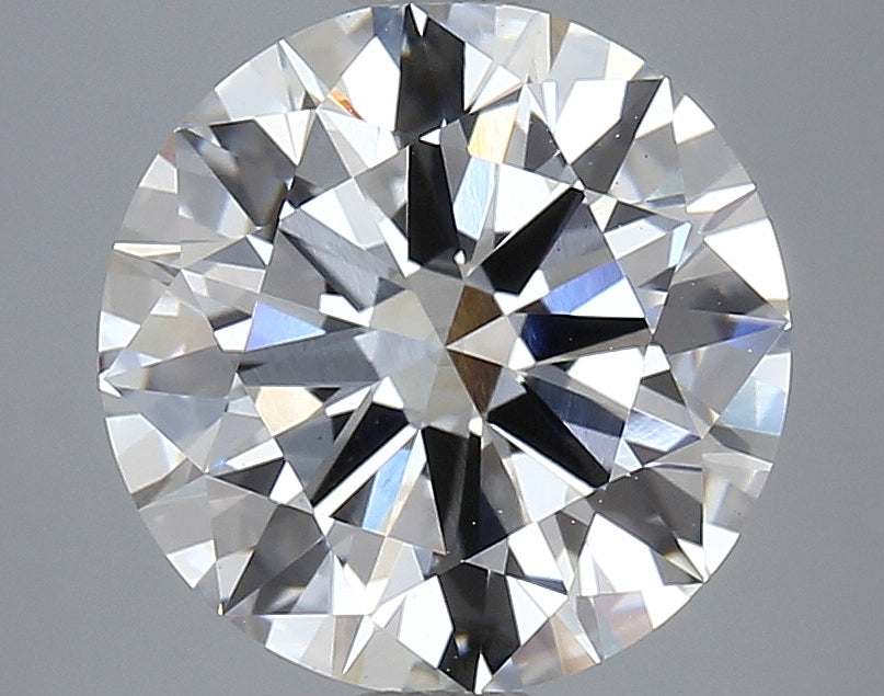 OROLEV Lab Grown Diamond Round Brilliant 4.04 Carats - Certification No.633400891