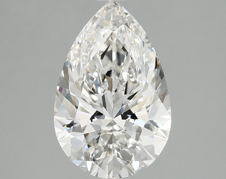 OROLEV Lab Grown Diamond Pear 2.1 Carats - Certification No.777628466