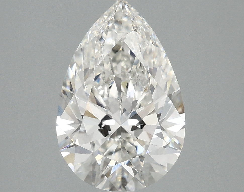 OROLEV Lab Grown Diamond Pear 2.51 Carats - Certification No.770616443