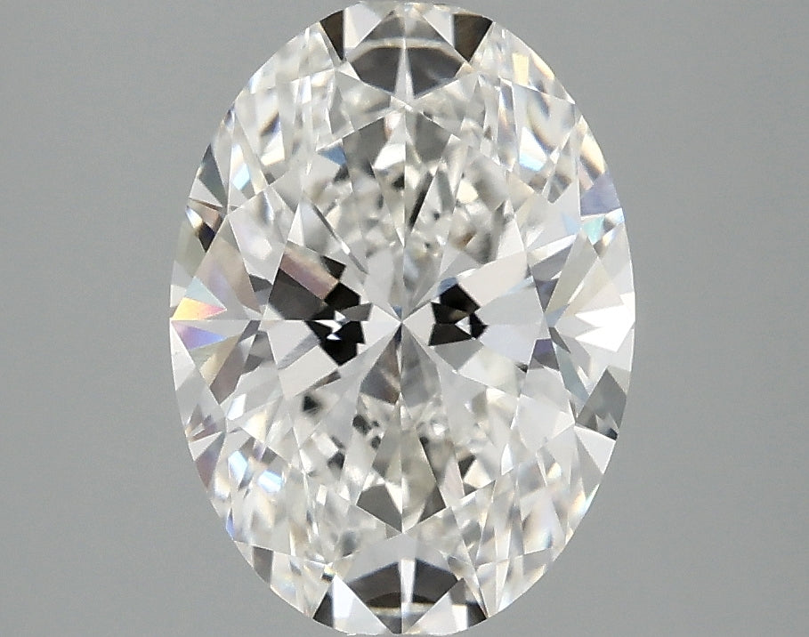OROLEV Lab Grown Diamond Oval 2.54 Carats - Certification No.760577637