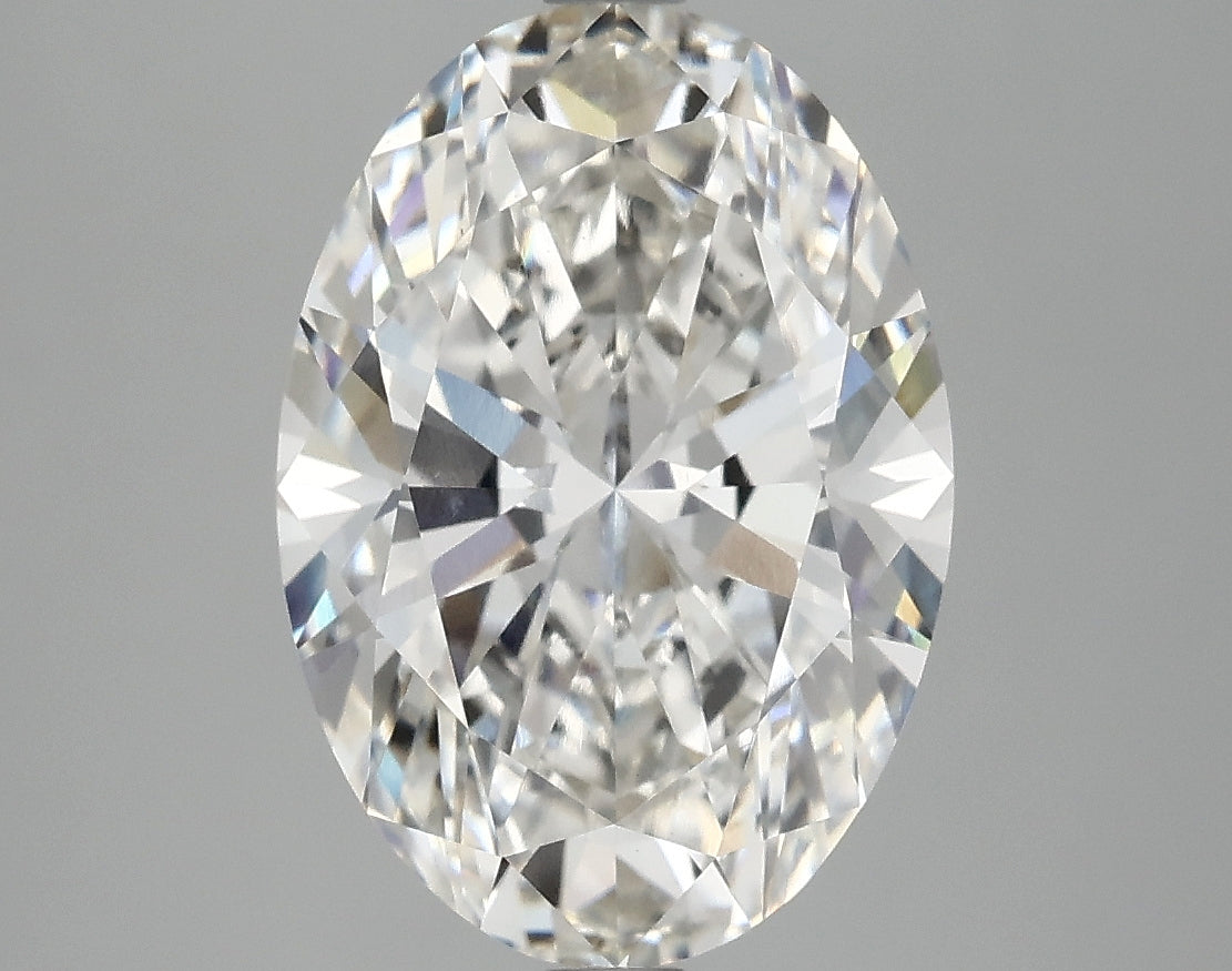 OROLEV Lab Grown Diamond Oval 4.09 Carats - Certification No.786602129
