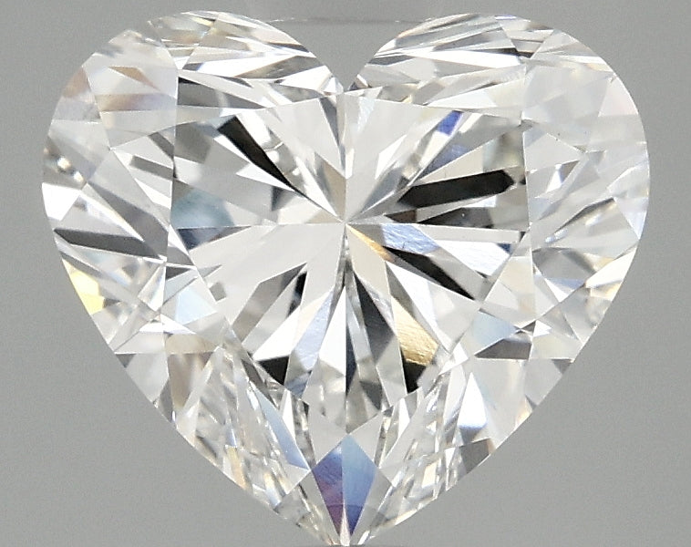 OROLEV Lab Grown Diamond Heart 3.09 Carats - Certification No.717575574