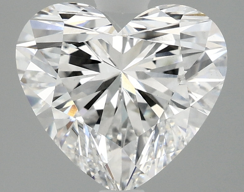 OROLEV Lab Grown Diamond Heart 3.08 Carats - Certification No.717562912