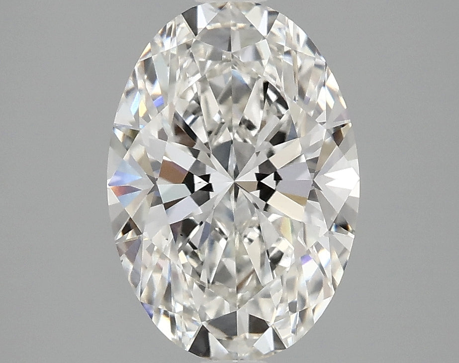 OROLEV Lab Grown Diamond Oval 2.51 Carats - Certification No.766601729