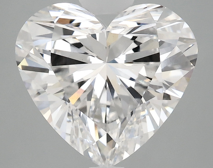 OROLEV Lab Grown Diamond Heart 4.06 Carats - Certification No.715593213