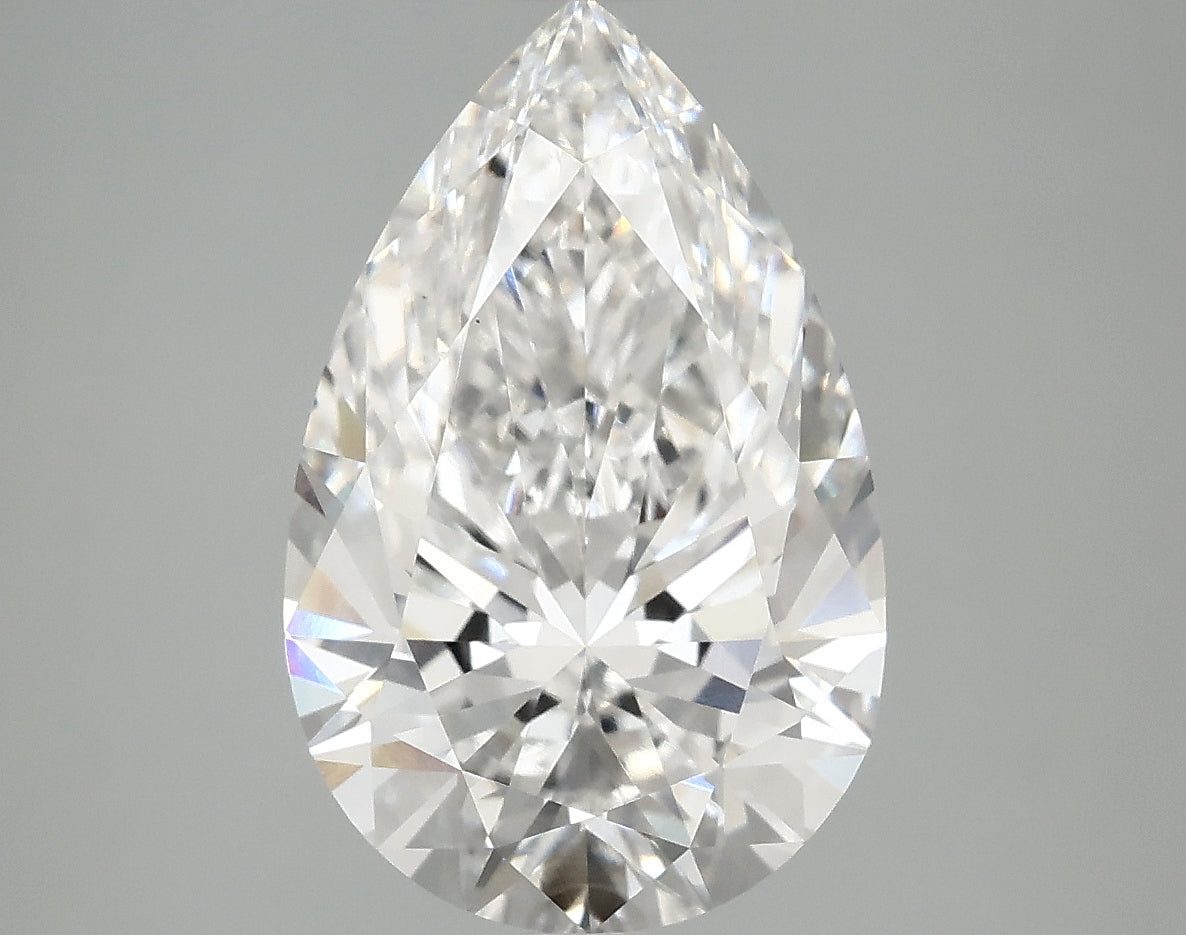 OROLEV Lab Grown Diamond Pear 4.1 Carats - Certification No.727579623