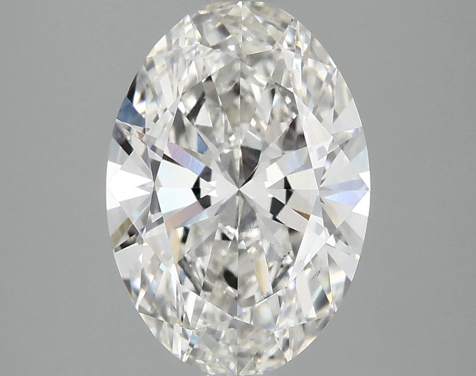 OROLEV Lab Grown Diamond Oval 2.52 Carats - Certification No.760577636
