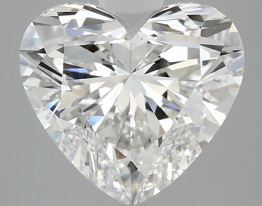 OROLEV Lab Grown Diamond Heart 4.09 Carats - Certification No.712556027