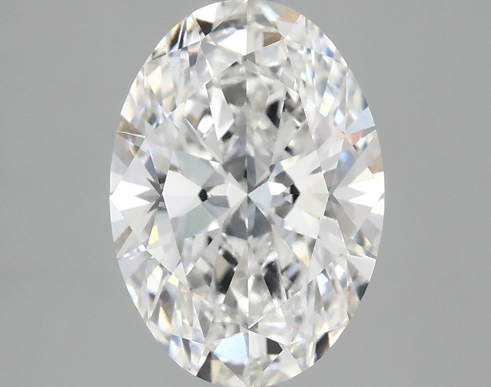 OROLEV Lab Grown Diamond Oval 2.53 Carats - Certification No.763622878