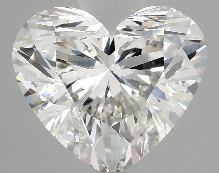 OROLEV Lab Grown Diamond Heart 3.03 Carats - Certification No.704576026