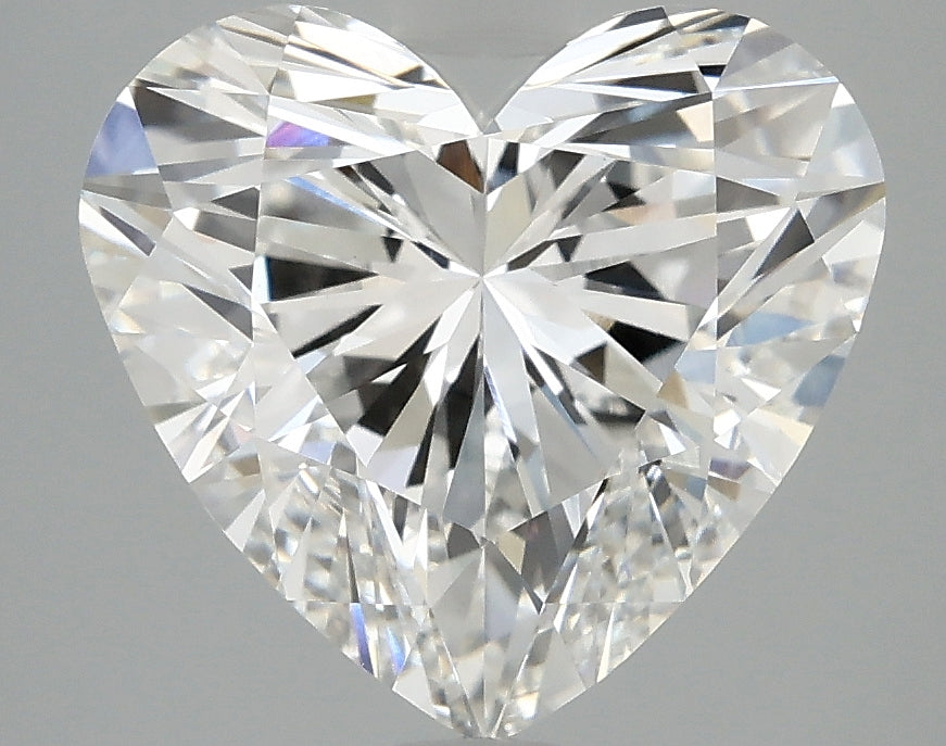 OROLEV Lab Grown Diamond Heart 4.07 Carats - Certification No.710586073