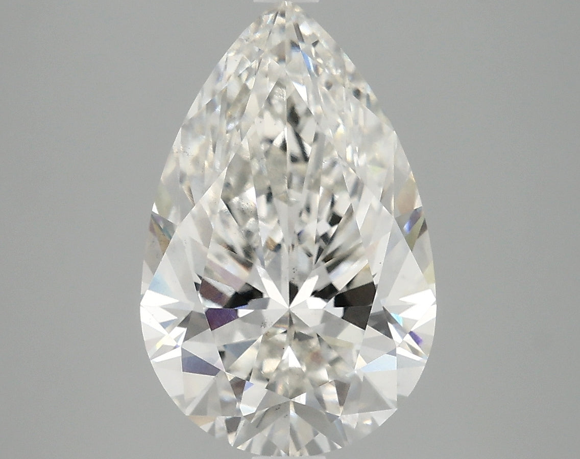 OROLEV Lab Grown Diamond Pear 4.03 Carats - Certification No.768637874