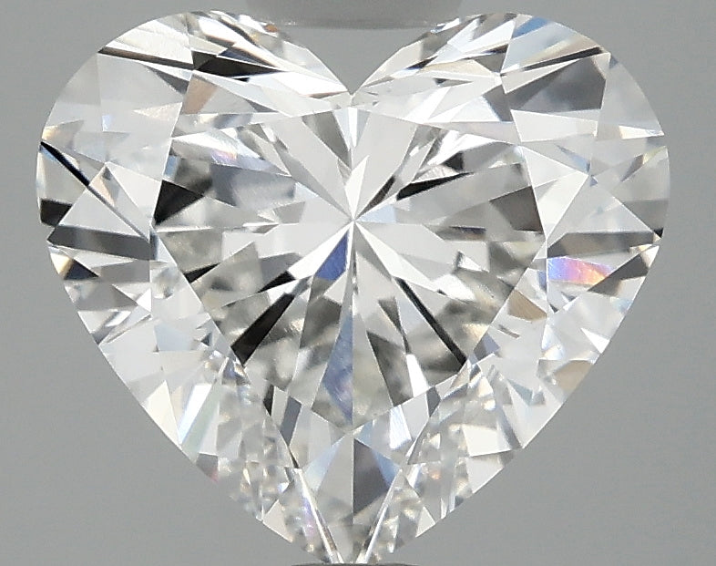 OROLEV Lab Grown Diamond Heart 3.03 Carats - Certification No.717561559