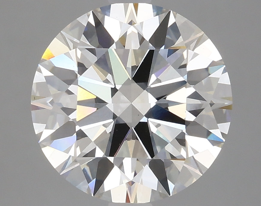 OROLEV Lab Grown Diamond Round Brilliant 3.73 Carats - Certification No.632402122