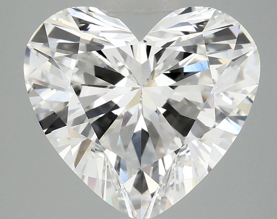 OROLEV Lab Grown Diamond Heart 4.74 Carats - Certification No.753506140