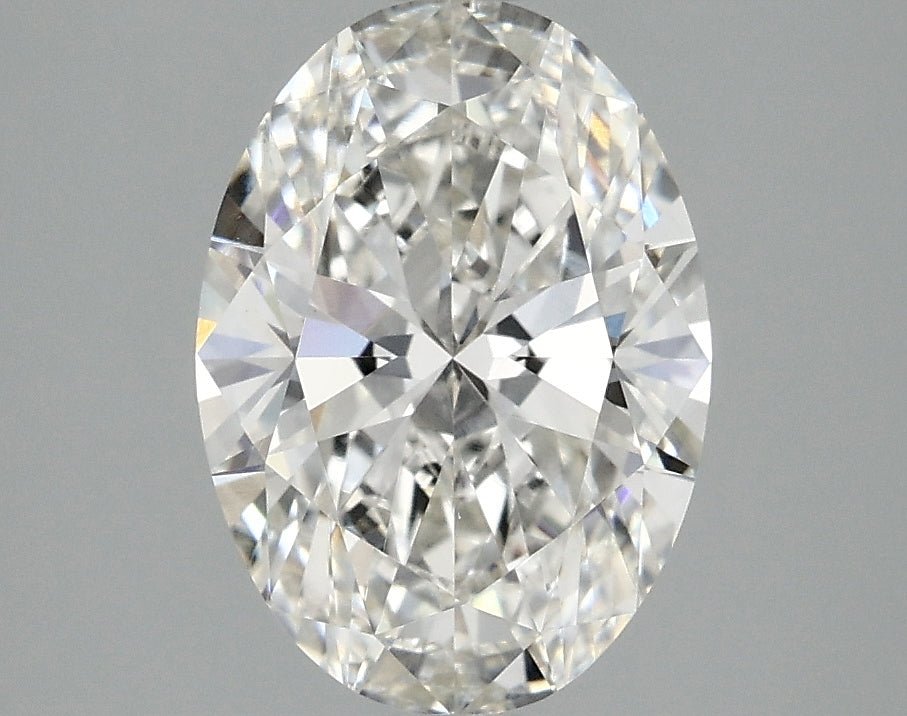 OROLEV Lab Grown Diamond Oval 2.5 Carats - Certification No.764621420