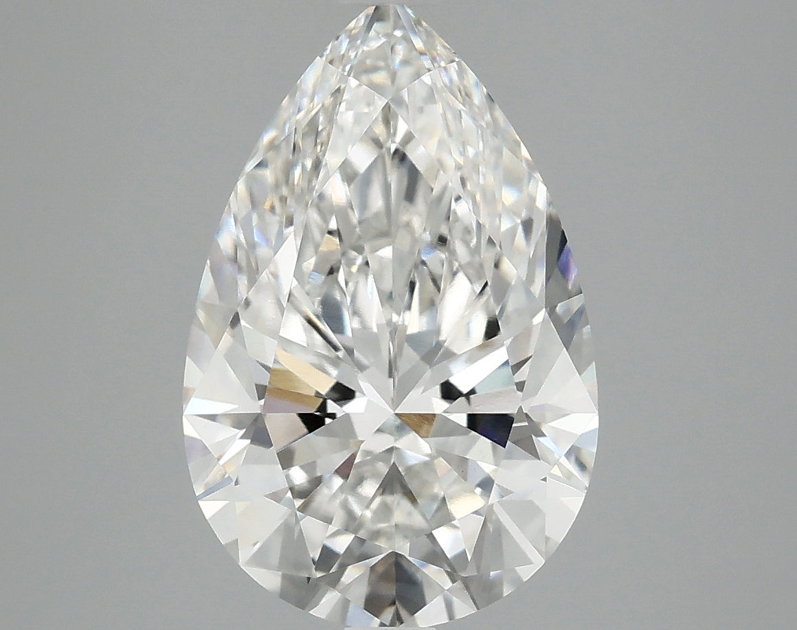 OROLEV Lab Grown Diamond Pear 4.08 Carats - Certification No.763664920