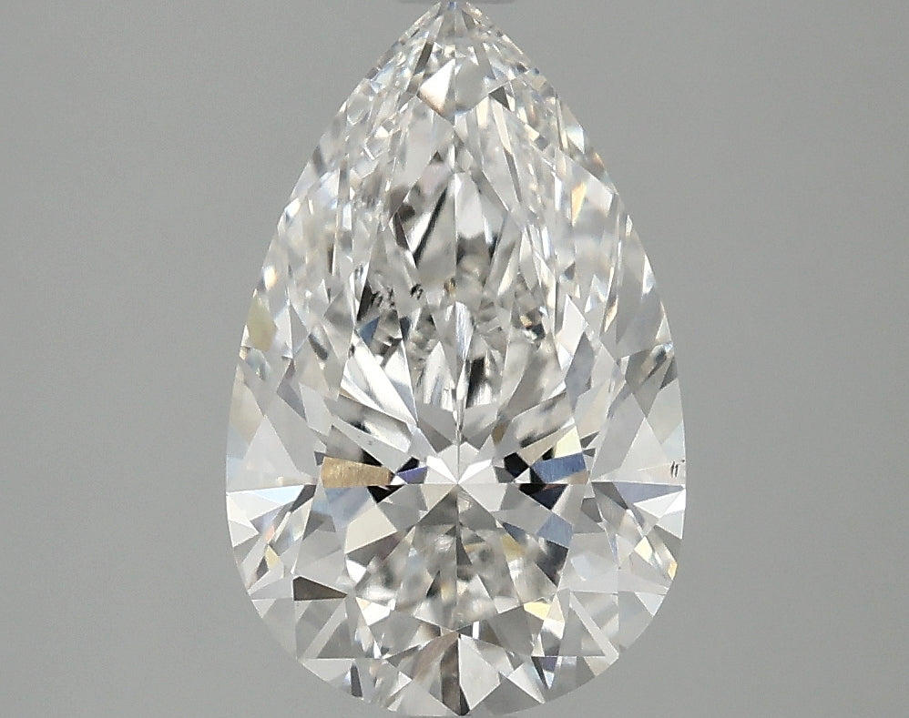 OROLEV Lab Grown Diamond Pear 2.52 Carats - Certification No.776658231