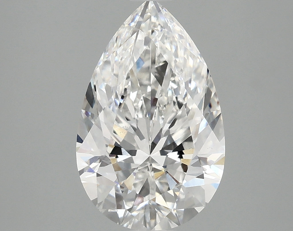 OROLEV Lab Grown Diamond Pear 2.59 Carats - Certification No.768640369