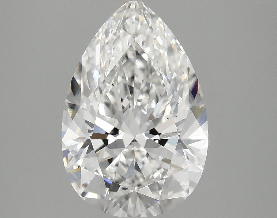 OROLEV Lab Grown Diamond Pear 2.56 Carats - Certification No.771618605
