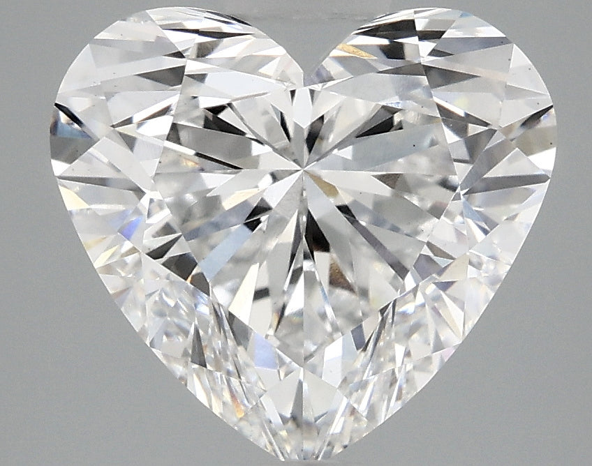OROLEV Lab Grown Diamond Heart 4.04 Carats - Certification No.719571779