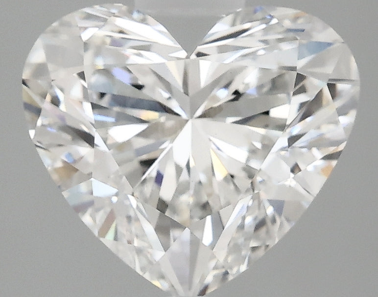 OROLEV Lab Grown Diamond Heart 3.09 Carats - Certification No.719517817