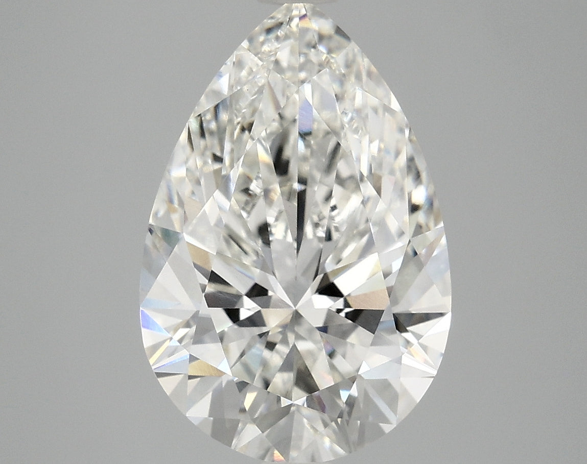 OROLEV Lab Grown Diamond Pear 4.07 Carats - Certification No.727506331