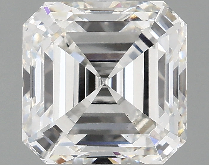 OROLEV Lab Grown Diamond Asscher 2.02 Carats - Certification No.797694661