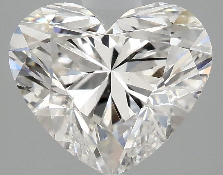 OROLEV Lab Grown Diamond Heart 3 Carats - Certification No.712562907