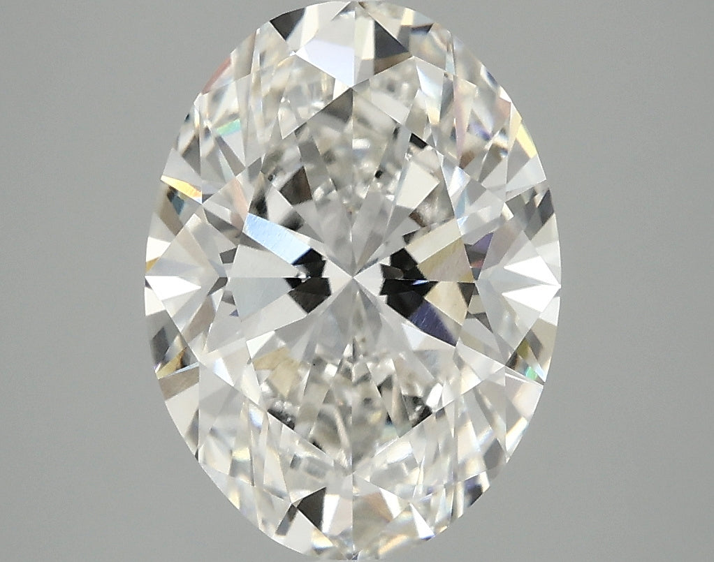 OROLEV Lab Grown Diamond Oval 3.83 Carats - Certification No.787674885
