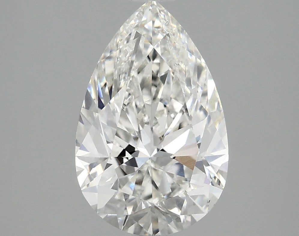 OROLEV Lab Grown Diamond Pear 2.53 Carats - Certification No.769663787