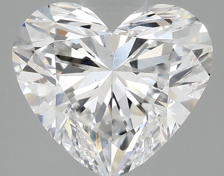 OROLEV Lab Grown Diamond Heart 2.59 Carats - Certification No.720589232