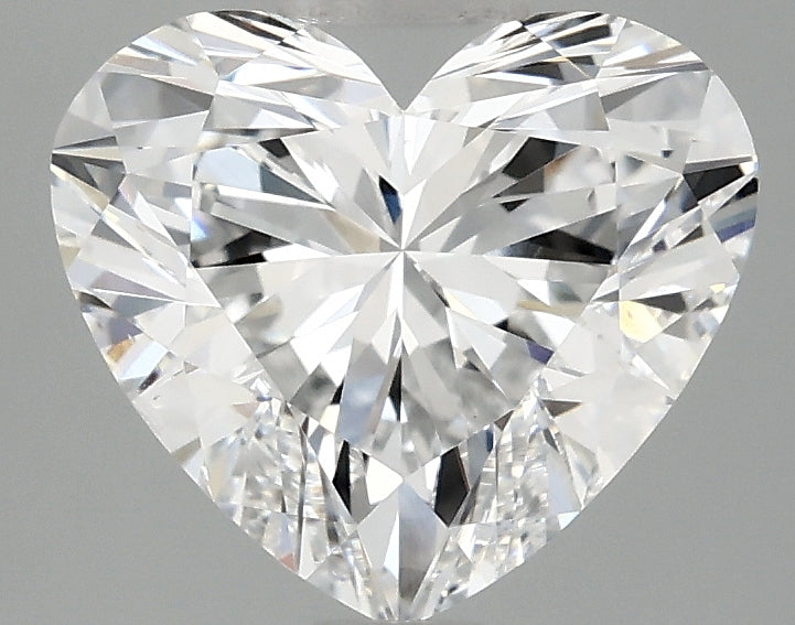OROLEV Lab Grown Diamond Heart 2.52 Carats - Certification No.719572982