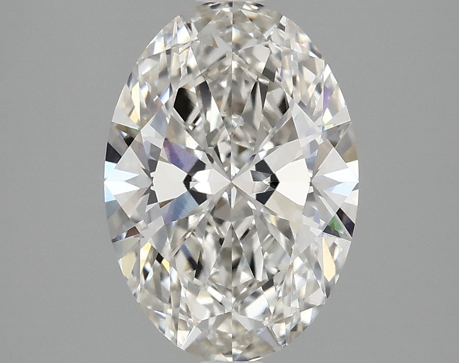 OROLEV Lab Grown Diamond Oval 2.53 Carats - Certification No.766601547