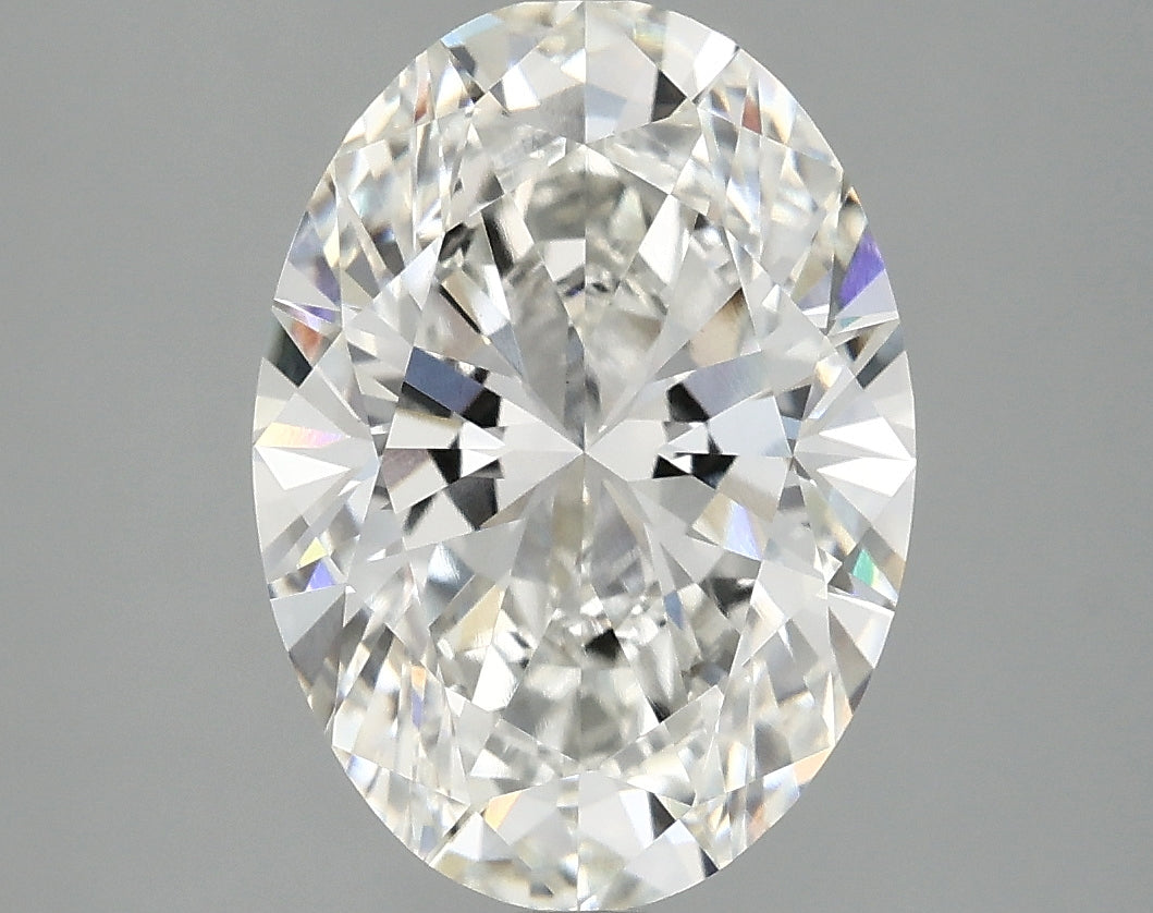 OROLEV Lab Grown Diamond Oval 4.09 Carats - Certification No.785610323