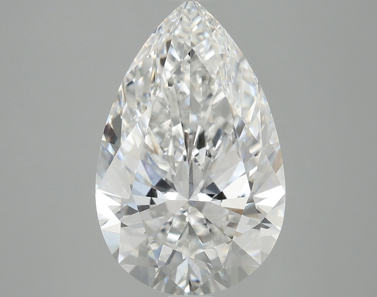 OROLEV Lab Grown Diamond Pear 4.71 Carats - Certification No.694573414