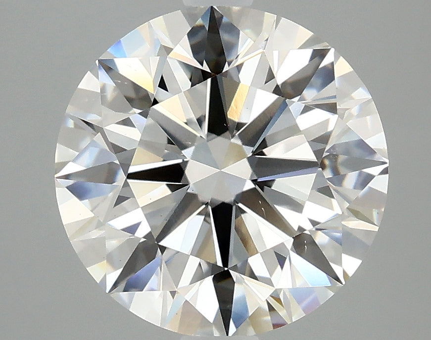 OROLEV Lab Grown Diamond Round Brilliant 3.85 Carats - Certification No.637440186