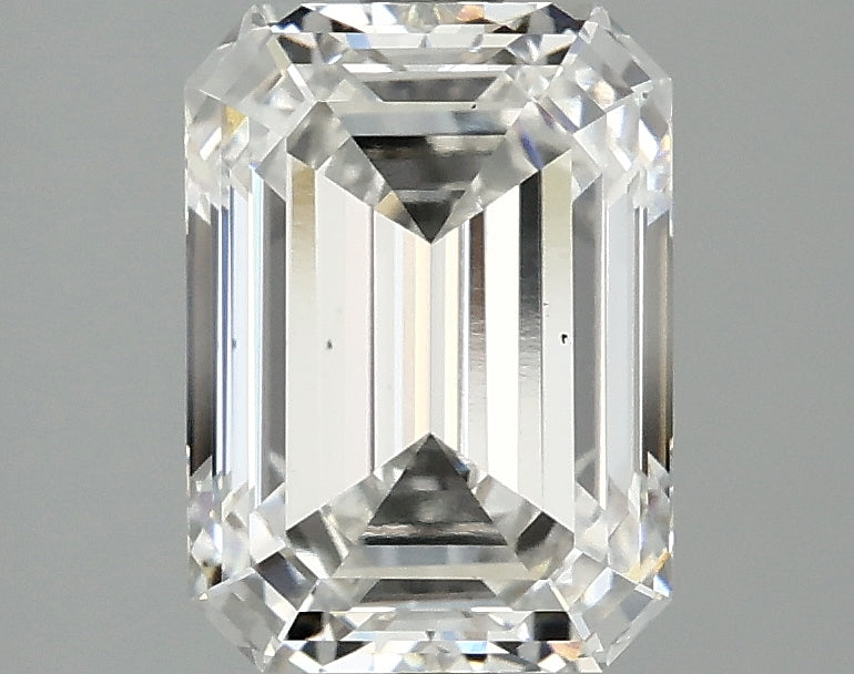 OROLEV Lab Grown Diamond Emerald 2.58 Carats - Certification No.799602591