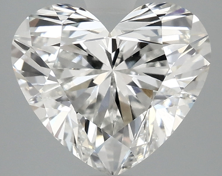 OROLEV Lab Grown Diamond Heart 3.02 Carats - Certification No.715501404