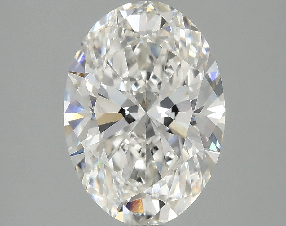 OROLEV Lab Grown Diamond Oval 2.51 Carats - Certification No.768605834