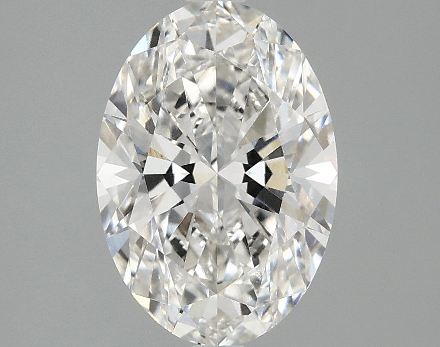 OROLEV Lab Grown Diamond Oval 2.1 Carats - Certification No.758579442