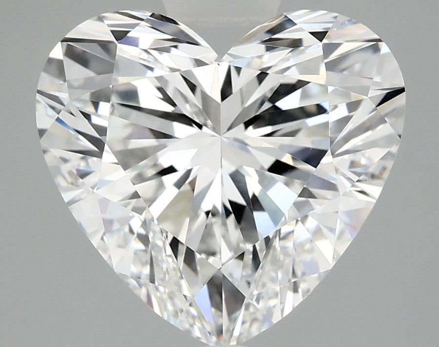 OROLEV Lab Grown Diamond Heart 4.1 Carats - Certification No.710577686