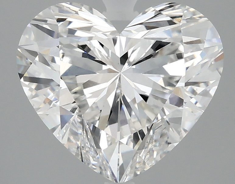 OROLEV Lab Grown Diamond Heart 3.09 Carats - Certification No.713522703