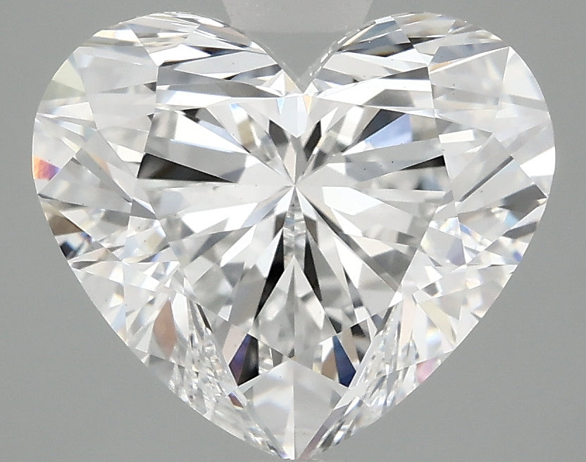 OROLEV Lab Grown Diamond Heart 4.08 Carats - Certification No.710583164