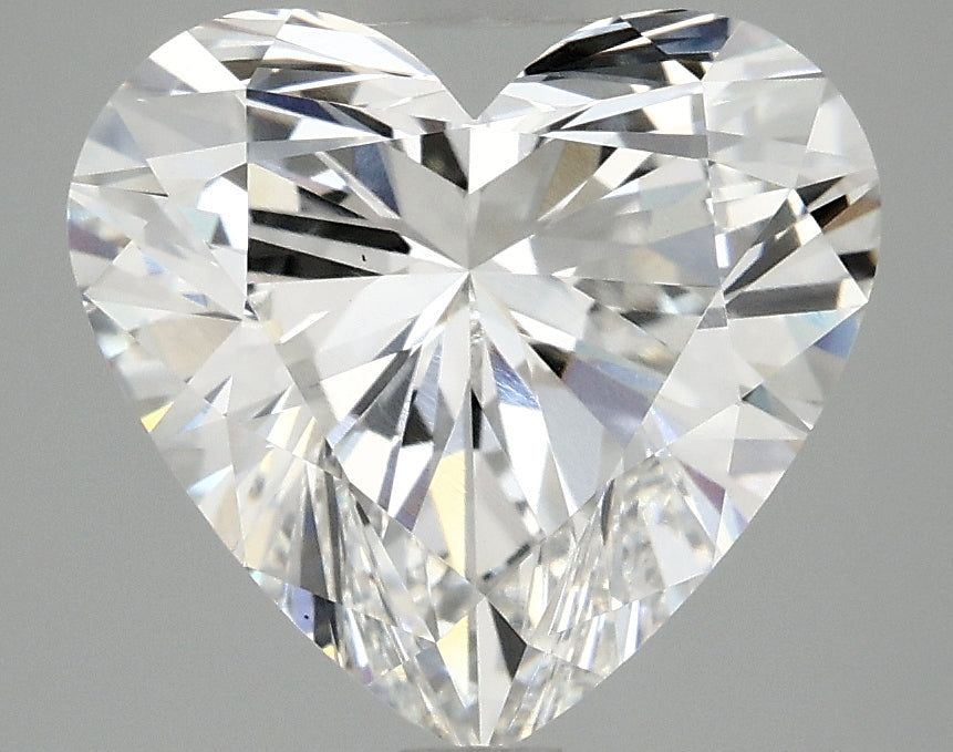 OROLEV Lab Grown Diamond Heart 4.06 Carats - Certification No.715573510