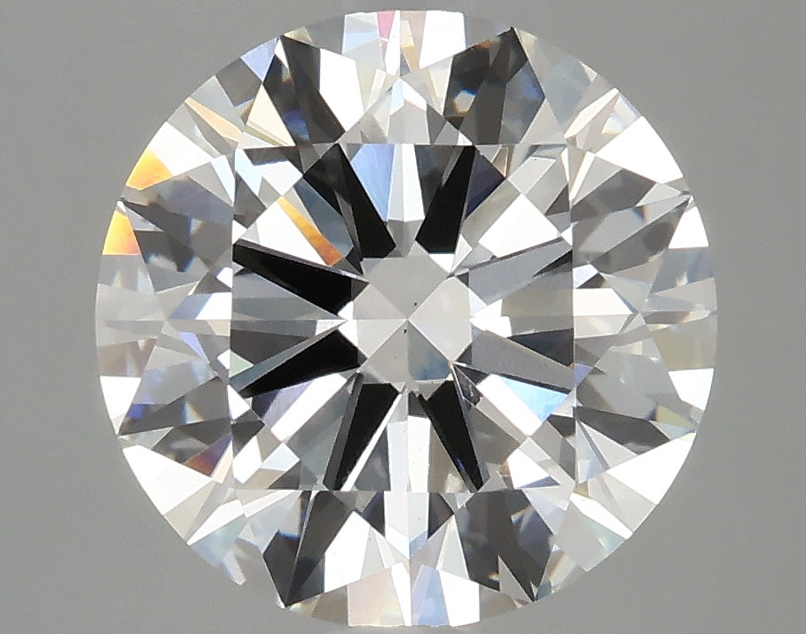 OROLEV Lab Grown Diamond Round Brilliant 4.08 Carats - Certification No.628422548